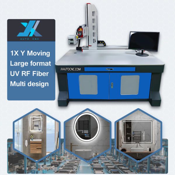 jx large format size fiber laser marking machine1