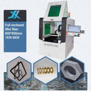 jx 6050 mini size jewelry fiber laser cutting machine for metal 1