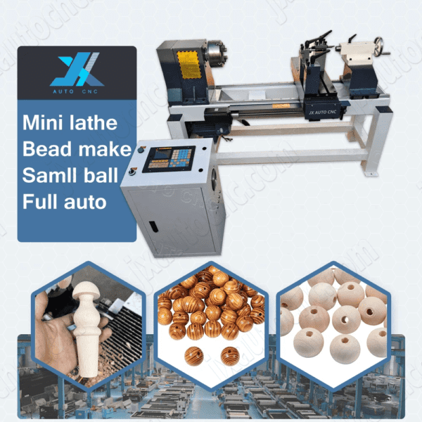 JX-China Woodworking Machine CNC Lathe Milling Machine Automatic Turning Lathe with Auto Feeding - Image 3