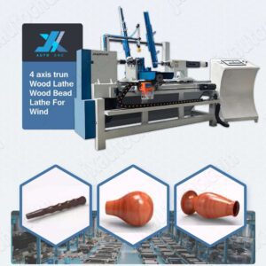 JX-China Woodworking Machine CNC Lathe Milling Machine Automatic Turning Lathe with Auto Feeding