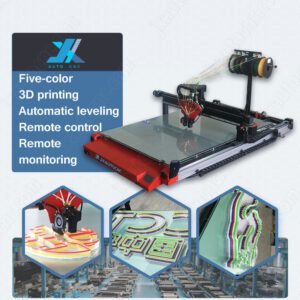 JX 1200*800 Multi 5 color colors advertising sign channel letter 3D printer printing machine